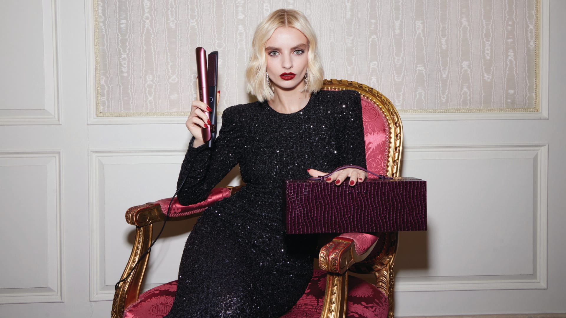 ghd Gold Stijltang - ghd Cherry Chic Collection - Afbeelding 3